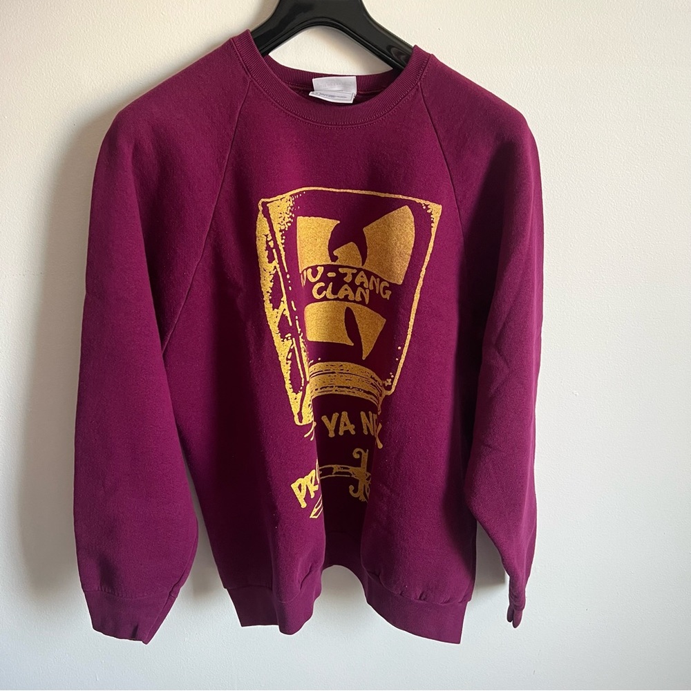 Vintage Wu Tang Clan Crewneck Sweatshirt Jumper Wu Wear XL